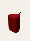 MUNİS OUTLET KIRMIZI UZUN PUF