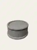 BOBO OUTLET AÇIK GRİ PUF