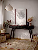 SUPHİ DRESUAR - MEŞE, 110 CM, CİLALI