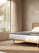 PERA AHŞAP BAŞLIKLI YATAK SETİ - 180 CM