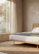 PERA AHŞAP BAŞLIKLI YATAK SETİ - 160 CM