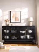 BÜFET BÜFE NERVÜRLÜ 160 X 90 CM CİLALI