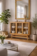 BÜFET BÜFE ŞEFFAF CAM 120 X 90 CM