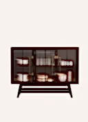 BÜFET BÜFE NERVÜRLÜ 120 X 90 CM CİLALI