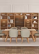 AHENK MODÜL 7 TV ÜNİTESİ - 240 CM, KETEN YAĞLI