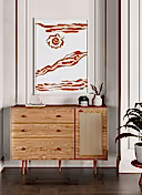 PERA ŞİFONYER - 120 CM, HAZERANLI