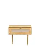 PERA KOMODİN - 60 CM, KETEN YAĞLI, HAZERANLI