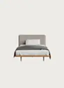 PERA KUMAŞ BAŞLIKLI YATAK SETİ - 120 CM