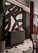 SANDIK KONSOL - 135 X 87 CM, KÜLLÜ MEŞE