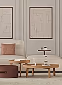 TEPSİ SEHPA - 90 CM